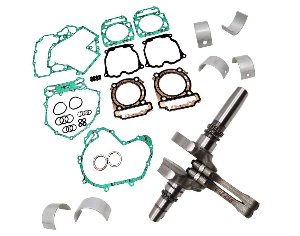 Kľukový hriadeľ, tesnenia motora a klzné ložiská CAN-AM Outlander/ Renegade 650/ 850, 06-19, 420219665, 420219746